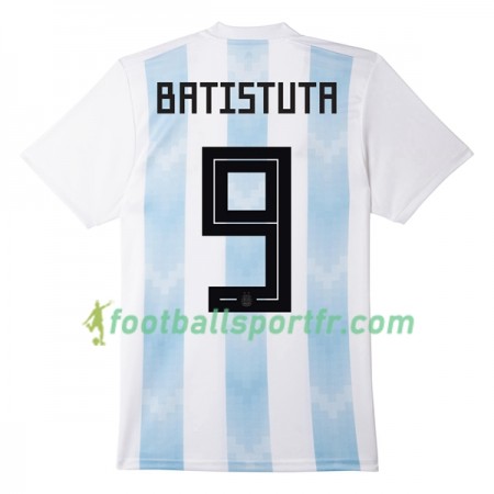 Tenue Argentine Batistuta 9 Domicile Coupe du monde 2018 Maillot de Foot